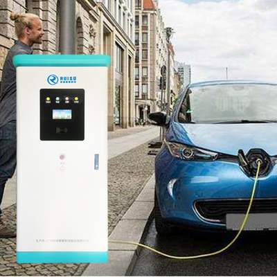 Μεγάλος σταθμός φόρτισης EV 300 kW, φορτιστής αυτοκινήτου DC EV με διεπαφή 4G