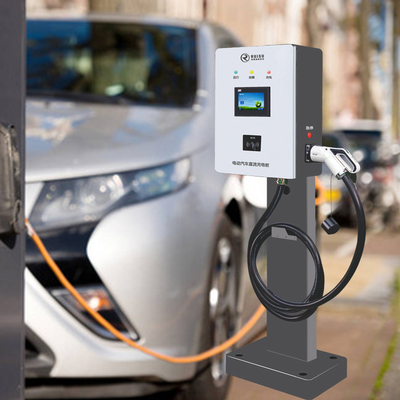 Σημείο φόρτισης αυτοκινήτου 3 φάσεων 30KW, σταθμός φόρτισης EV εξωτερικού χώρου για εμπορικό OEM
