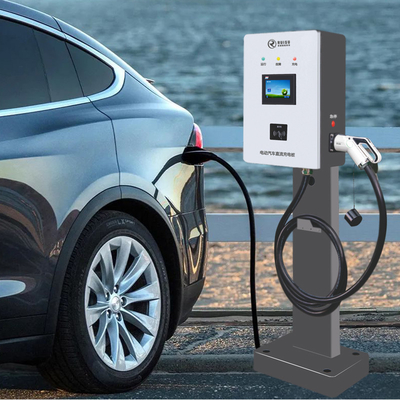 30KW εξοπλισμός χρέωσης της EV ΣΥΝΕΧΟΥΣ γρήγορος ταχύτητας φορτιστών της EV με τη χωρητική οθόνη αφής CCS1 CCS2