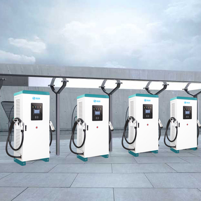 Επιδαπέδιος Smart EV Car Charger , Fast Charging EV Station 60KW OEM