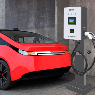Επιτοίχιο DC 40kw Φορτιστής EV Μεταλλικό Υλικό με Μονό Πιστόλι