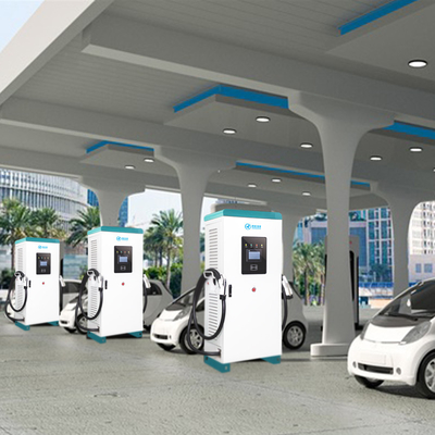 Σταθμός φόρτισης Ev 160 kw στο δάπεδο Φορτιστής Dc Ev για ηλεκτρικό αυτοκίνητο